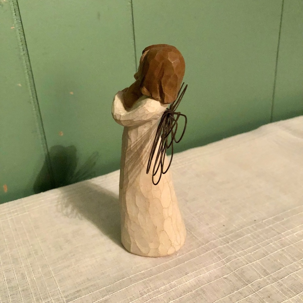 Willow Tree Angel Of Friendship With Puppy Susan Lordi Vintage 1999 Demdaco - Picture 4 of 5